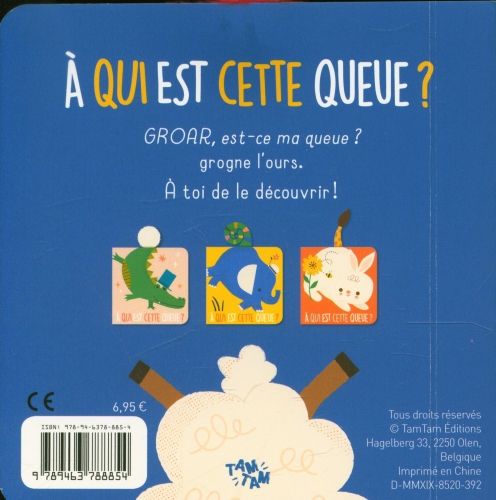 Produktbild: A qui est cette queue ?