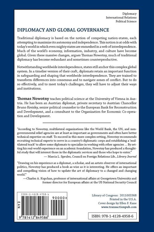 Produktbild: Diplomacy and Global Governance