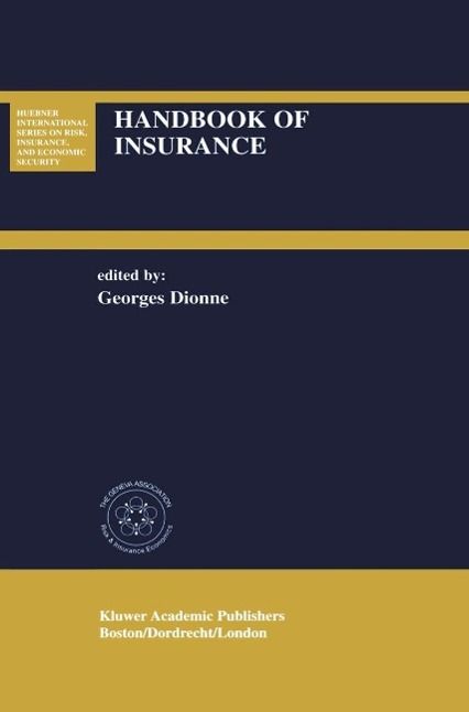 Produktbild: Handbook of Insurance