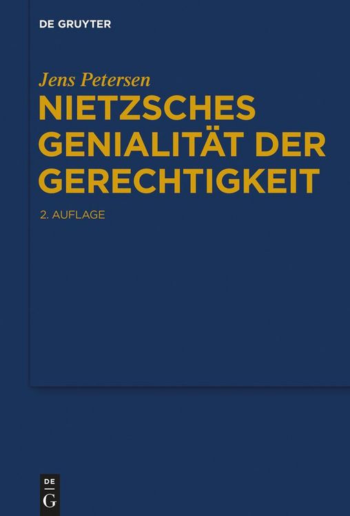 Produktbild: Nietzsches Genialit&auml;t der Gerechtigkeit