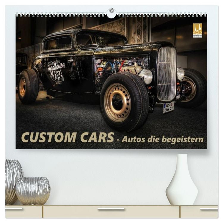 Produktbild: Custom Cars - Autos die begeistern (hochwertiger Premium Wandkalender 2026 DIN A2 quer), Kunstdruck in Hochglanz