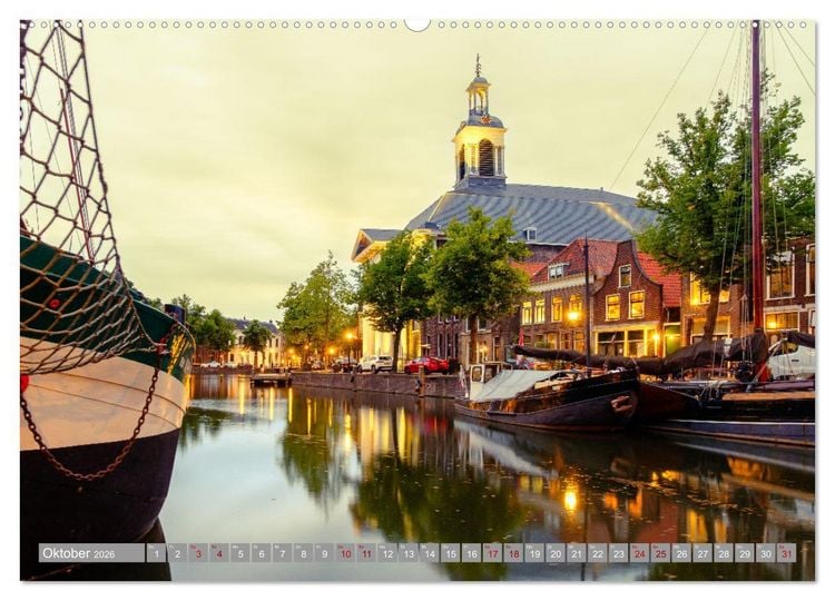 Produktbild: Ein Blick auf Schiedam (Wandkalender 2026 DIN A2 quer), CALVENDO Monatskalender