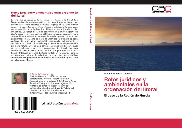 Produktbild: Retos jur&iacute;dicos y ambientales en la ordenaci&oacute;n del litoral