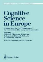 Produktbild: Cognitive Science in Europe