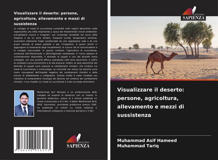 Produktbild: Visualizzare il deserto: persone, agricoltura, allevamento e mezzi di sussistenza