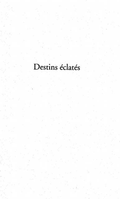 Produktbild: Destins eclates