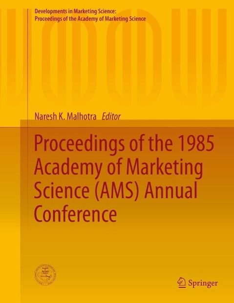 Produktbild: Proceedings of the 1985 Academy of Marketing Science (AMS) Annual Conference