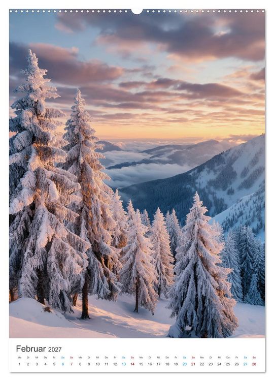 Produktbild: Berge im Wandel (Wandkalender 2027 DIN A2 hoch), CALVENDO Monatskalender