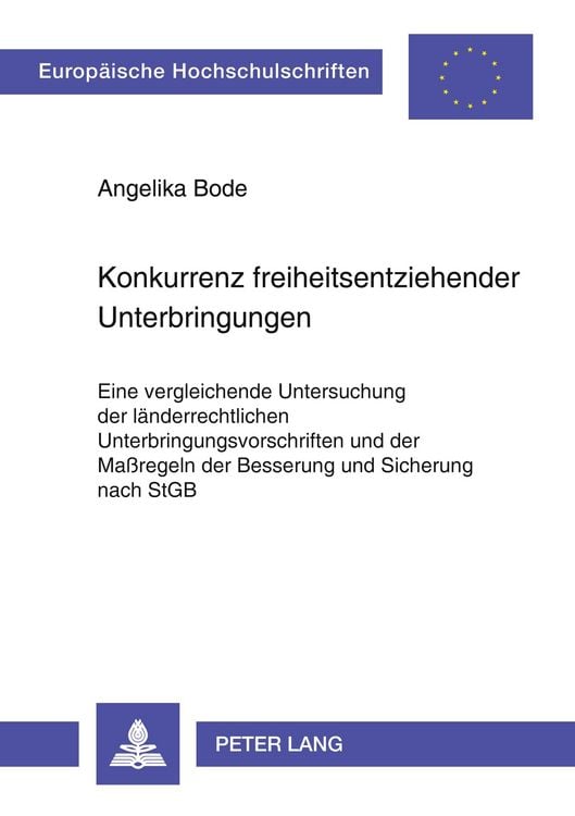 Produktbild: Konkurrenz freiheitsentziehender Unterbringungen