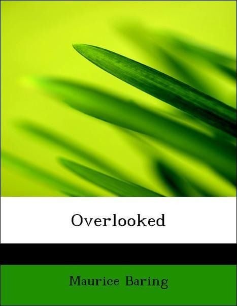 Produktbild: Baring, M: Overlooked