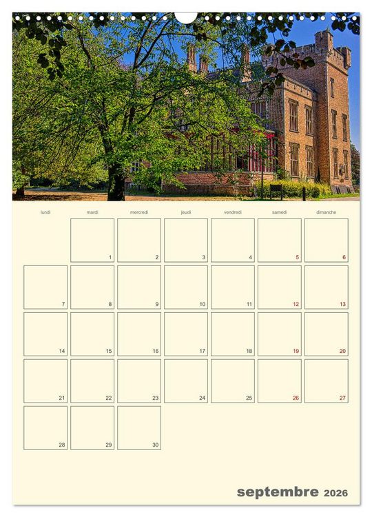 Produktbild: Comt&eacute; belge de Flandre (Calendrier mural 2026 DIN A3 horizontal), CALVENDO calendrier mensuel