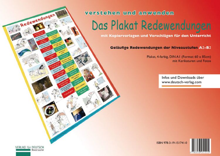 Produktbild: Plakat Redewendungen