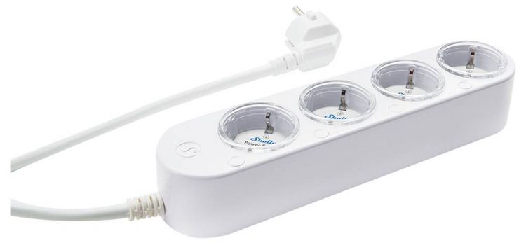 Produktbild: Shelly Power Strip 4 Gen4 Steckdose