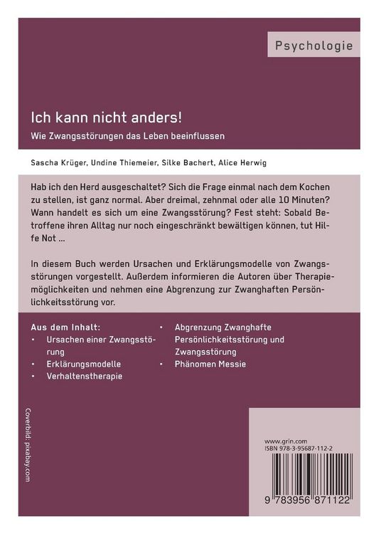 Produktbild: Ich kann nicht anders! Wie Zwangsst&ouml;rungen das Leben beeinflussen