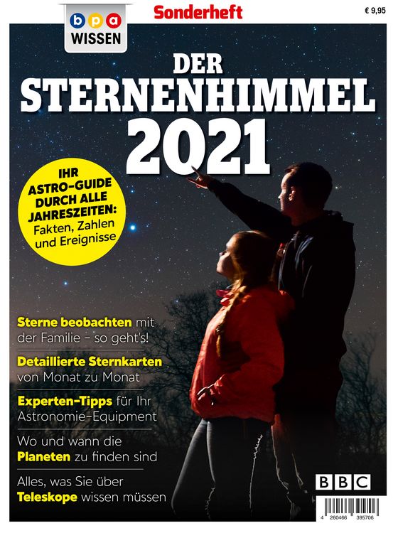 Produktbild: Bpa WISSEN Sonderheft: Der Sternenhimmel 2021
