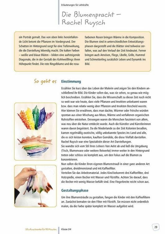 Produktbild: 20 x Kunstwerke f&uuml;r 90 Minuten - Klasse 3/4