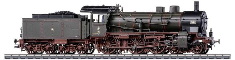 Produktbild: M&auml;rklin 39381 H0 Dampflok P8 der KPEV