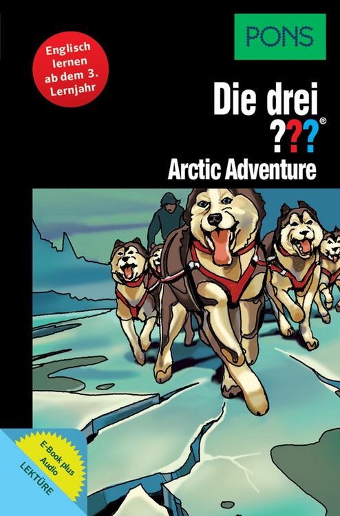 Produktbild: PONS Die drei ??? Fragezeichen Arctic Adventure mit Audio