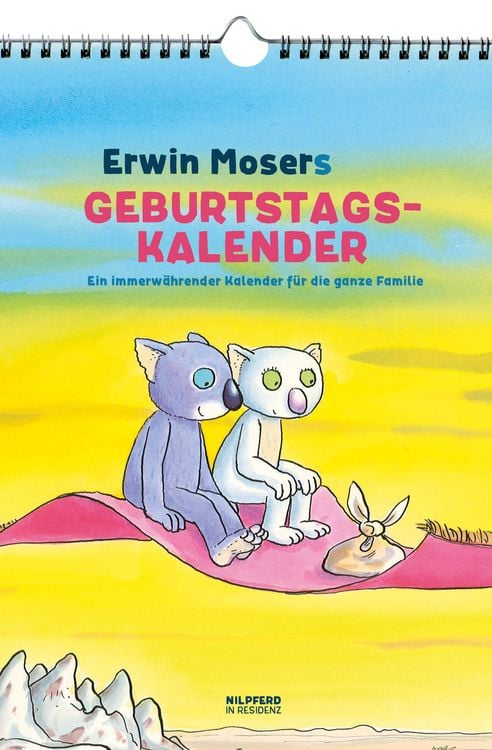 Produktbild: Erwin Mosers Geburtstagskalender
