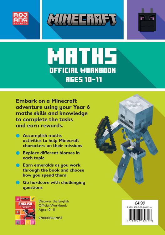Produktbild: Minecraft Maths Age 10-11