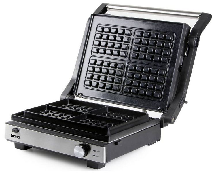 Produktbild: DOMO MULTIFUNKTIONALER KONTAKTGRILL 2-IN-1 Grill Schwarz