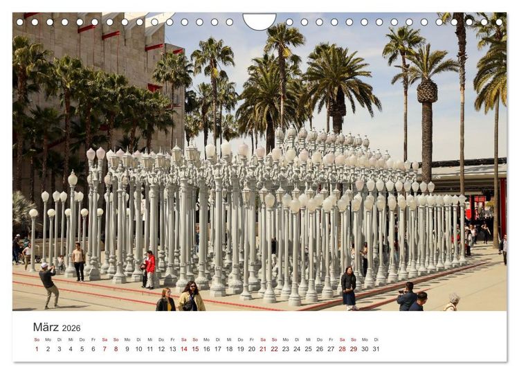 Produktbild: Kalifornien Bilder aus Los Angeles (Wandkalender 2026 DIN A4 quer), CALVENDO Monatskalender