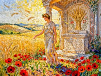 Produktbild: CALVENDO Puzzle Demeter - G&ouml;ttin der Ernte | 2000 Teile Lege-Gr&ouml;&szlig;e 90x67cm Foto-Puzzle f&uuml;r gl&uuml;ckliche Stunden