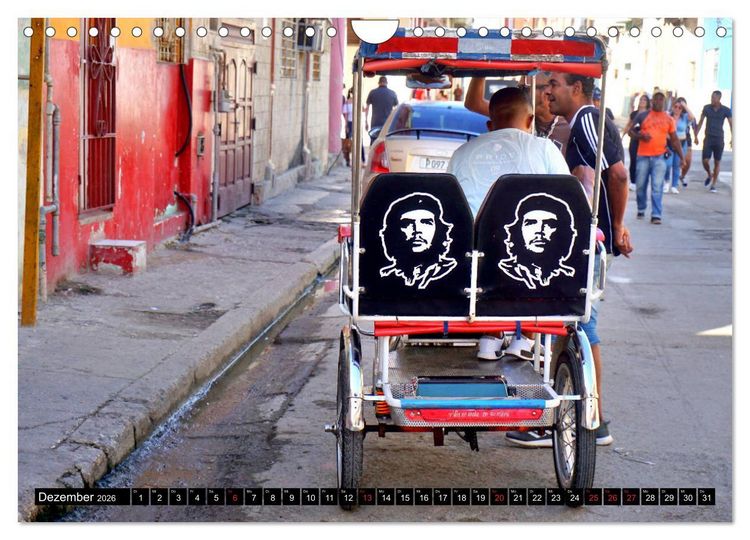 Produktbild: CHE - Ernesto Che Guevara in Kuba (Wandkalender 2026 DIN A4 quer), CALVENDO Monatskalender