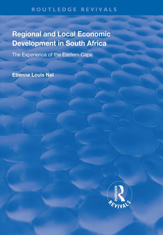 Produktbild: Regional and Local Economic Development in South Africa