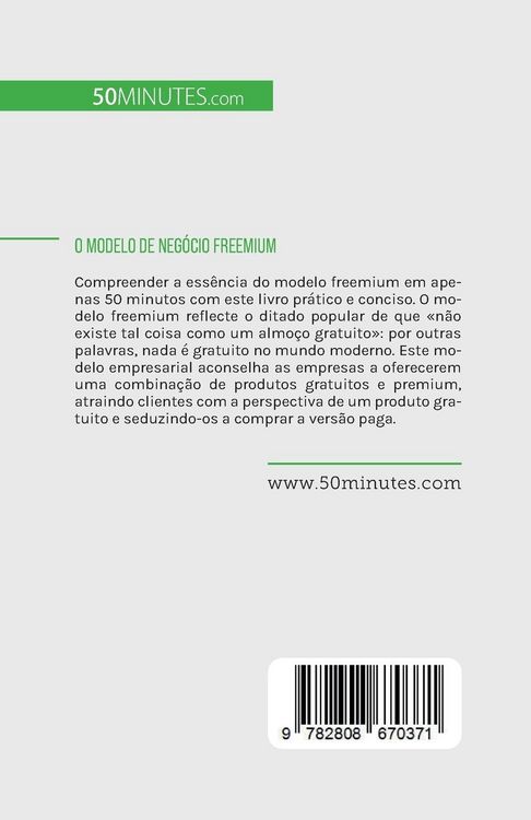 Produktbild: O modelo de neg&oacute;cio freemium