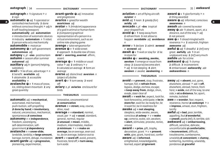 Produktbild: Gem Eng Dict & Thesaurus Fx
