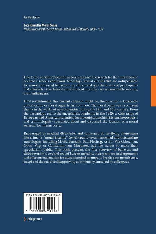 Produktbild: Localizing the Moral Sense