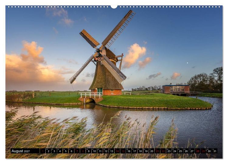 Produktbild: Provinz Groningen (hochwertiger Premium Wandkalender 2027 DIN A2 quer), Kunstdruck in Hochglanz