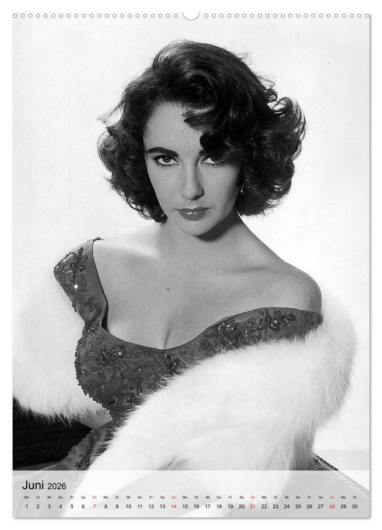Produktbild: Elizabeth Taylor (hochwertiger Premium Wandkalender 2026 DIN A2 hoch), Kunstdruck in Hochglanz