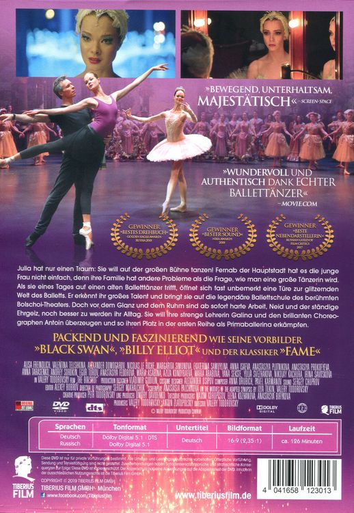 Produktbild: Ballerina - Ihr Traum vom Bolschoi