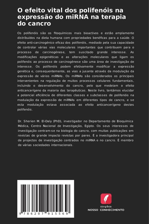 Produktbild: O efeito vital dos polifen&oacute;is na express&atilde;o do miRNA na terapia do cancro