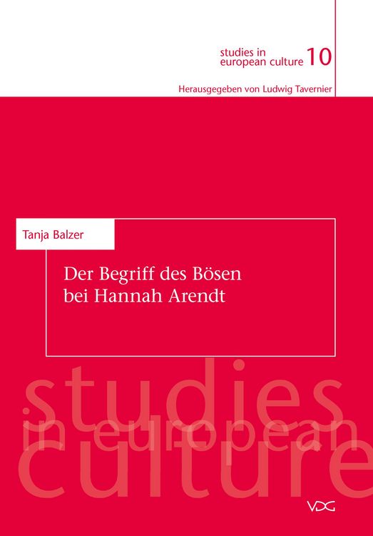 Produktbild: Der Begriff des B&ouml;sen bei Hannah Arendt