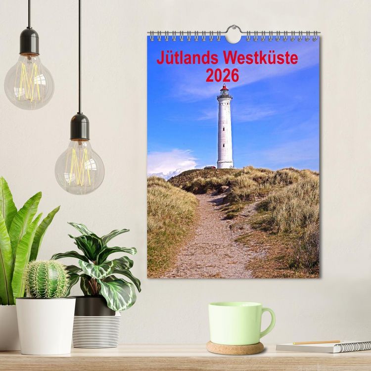 Produktbild: J&uuml;tlands Westk&uuml;ste 2026 (Wandkalender 2026 DIN A4 hoch), CALVENDO Monatskalender