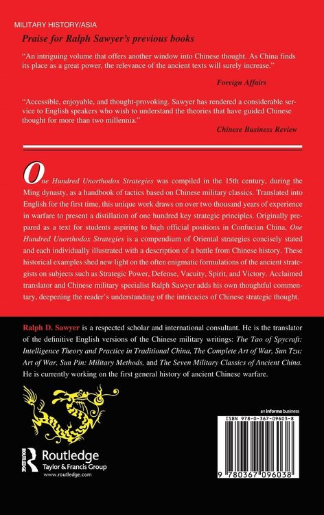 Produktbild: One Hundred Unorthodox Strategies