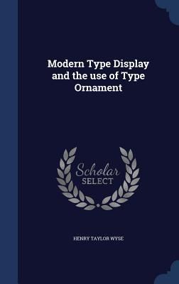 Produktbild: Modern Type Display and the use of Type Ornament