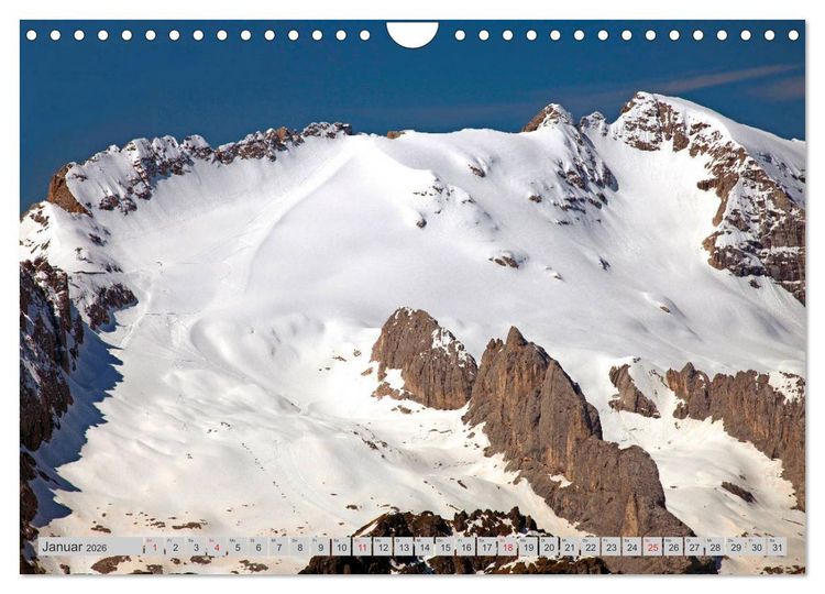 Produktbild: Meine Dolomiten Berge (Wandkalender 2026 DIN A4 quer), CALVENDO Monatskalender