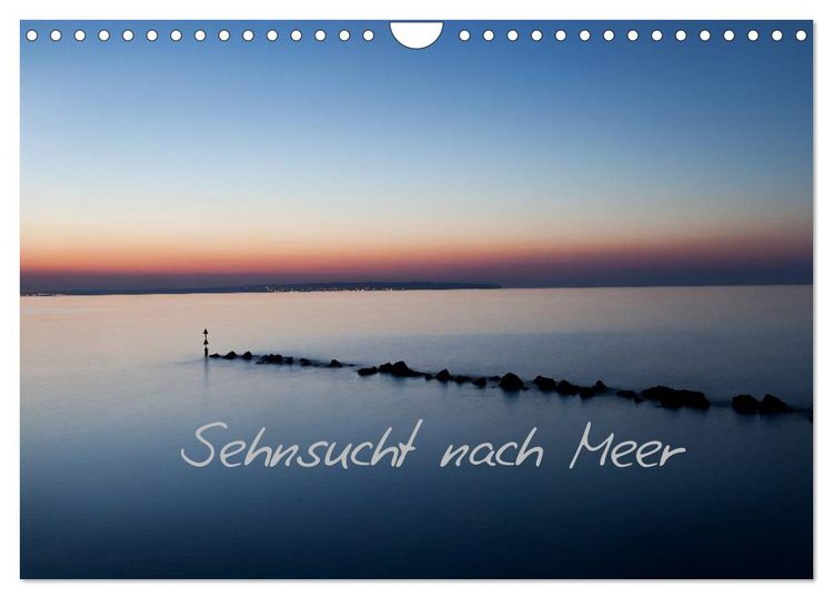 Produktbild: Sehnsucht nach Meer (Wandkalender 2026 DIN A4 quer), CALVENDO Monatskalender