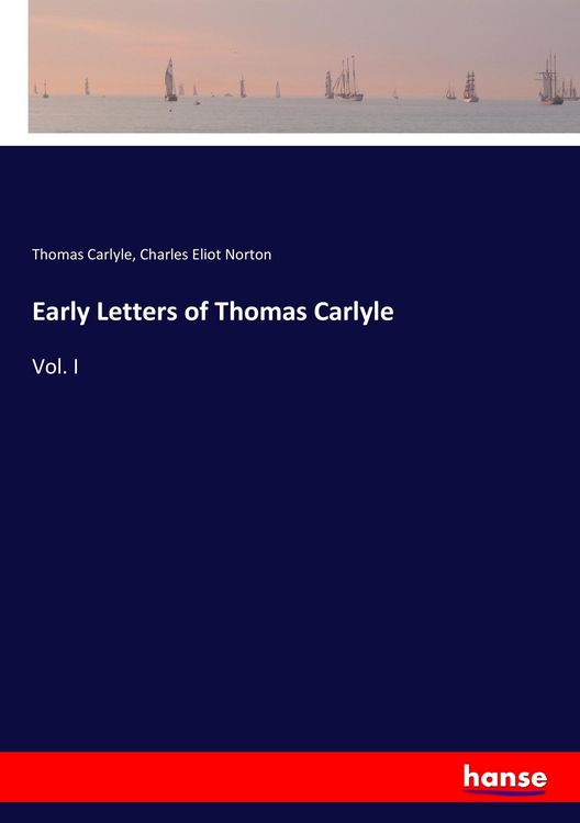 Produktbild: Early Letters of Thomas Carlyle