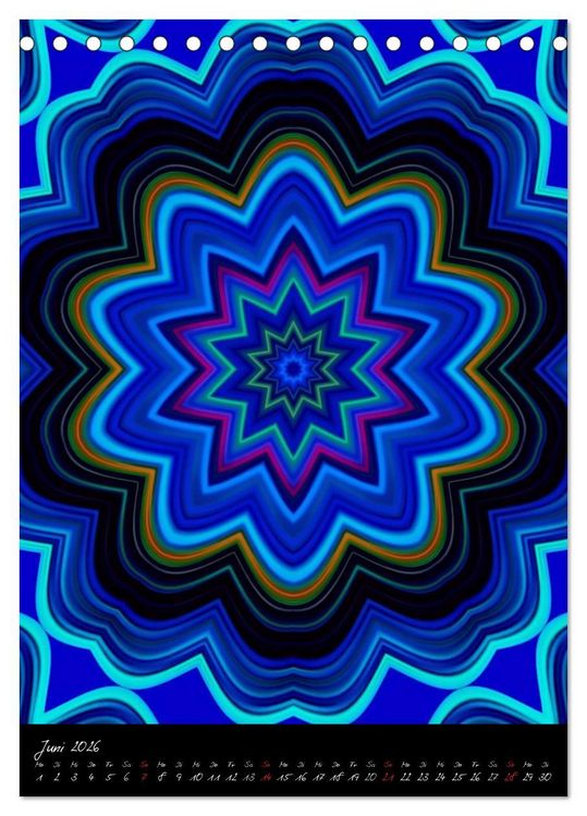 Produktbild: Mandala - Esoterik & Meditation (Tischkalender 2026 DIN A5 hoch), CALVENDO Monatskalender