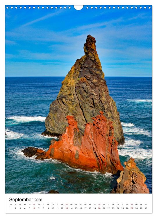 Produktbild: Malerisches Madeira (Wandkalender 2026 DIN A3 hoch), CALVENDO Monatskalender