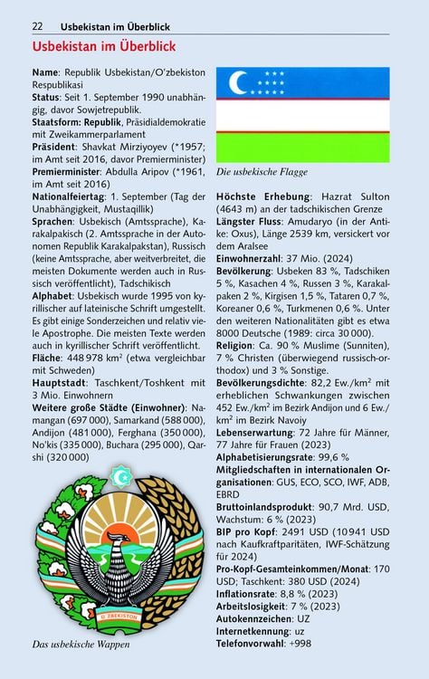 Produktbild: TRESCHER Reisef&uuml;hrer Usbekistan