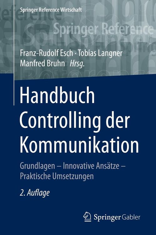 Produktbild: Handbuch Controlling der Kommunikation