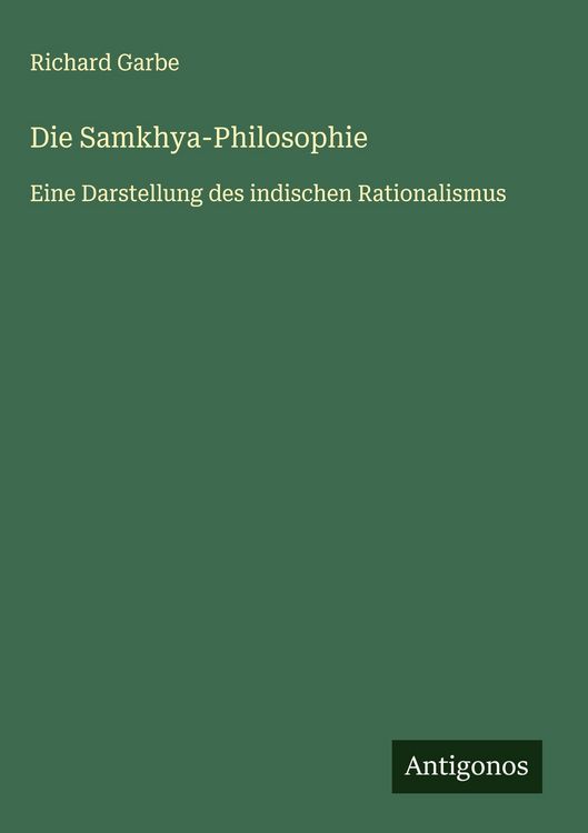 Produktbild: Die Samkhya-Philosophie