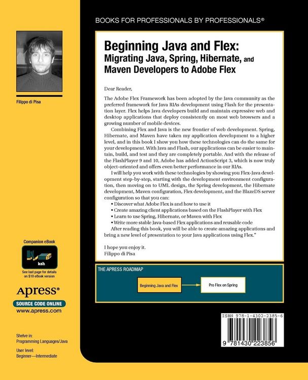 Produktbild: Beginning Java and Flex