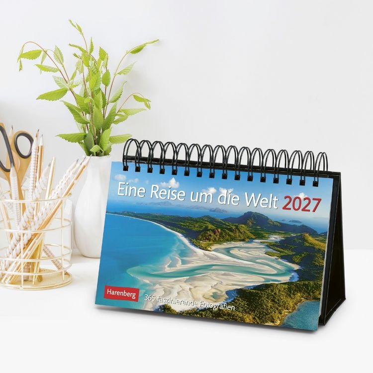 Produktbild: Eine Reise um die Welt Premiumkalender 2027 - 365 faszinierende Fotografien